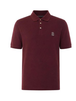BRUNELLO CUCINELLI: Polos - Polo - Rojo