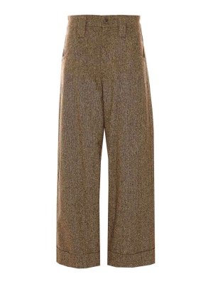 BRUNELLO CUCINELLI: Pantalones casual - Pantalón Casual - Marrón