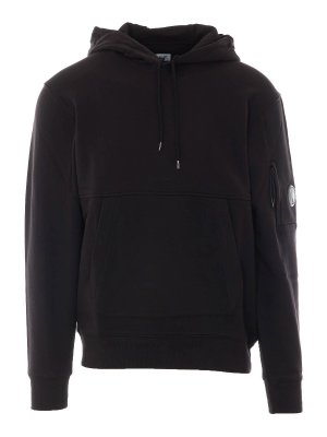 C.P. COMPANY: Sweatshirts & Sweaters - C.p. company black hoodie