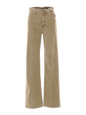 DONDUP: Jeans à jambe droite - Jean Droit - Vert