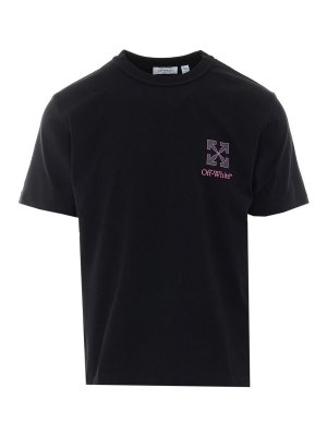 OFF-WHITE: t-shirts - Off-white black arrow t-shirt