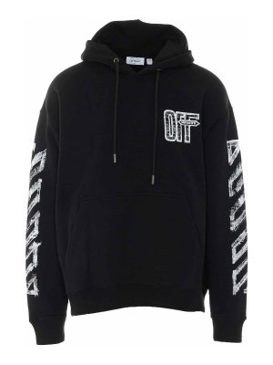 OFF-WHITE: Sudaderas y suéteres - Sudadera - Negro
