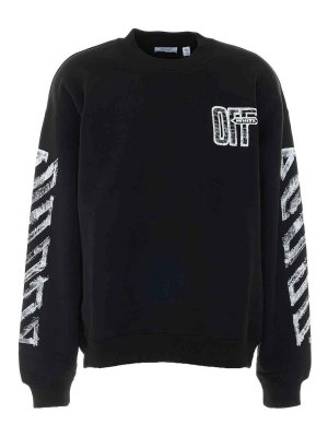 OFF-WHITE: Sweatshirts und Pullover - Sweatshirt - Schwarz