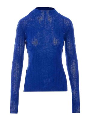 MULBERRY: Pull col rond - Pull Col Rond - Bleu