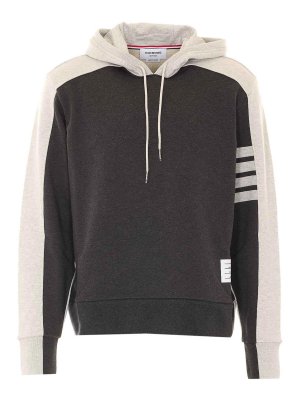 THOM BROWNE: Sweatshirts und Pullover - Sweatshirt - Grau