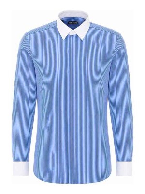 TOM FORD: shirts - Track contrast shirt