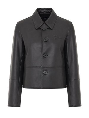 ZADIG&VOLTAIRE: Chaquetas de cuero - Chaqueta De Cuero - Negro