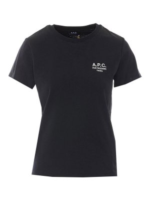 A.P.C.: t-shirts - A.p.c. black t-shirt