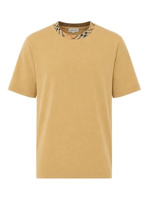 BURBERRY: t-shirts - flax ryan t-shirt