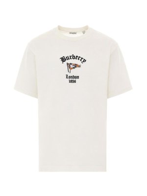 BURBERRY: t-shirts - white t-shirt