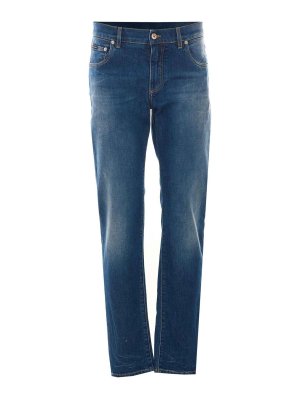 DOLCE & GABBANA: straight leg jeans - denim jeans