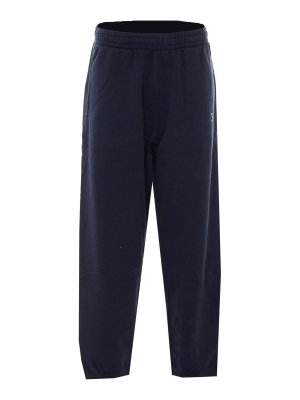 DRÔLE DE MONSIEUR: スウェットパンツ - トラックスーツ ボトムス - ブルー