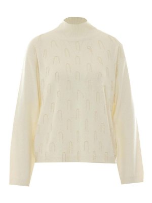 FABIANA FILIPPI: crew necks - white sweater