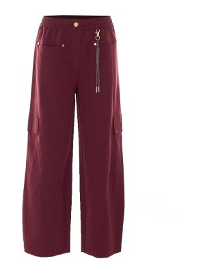 Liu Jo: pantaloni sport - pantaloni sportivi rossi