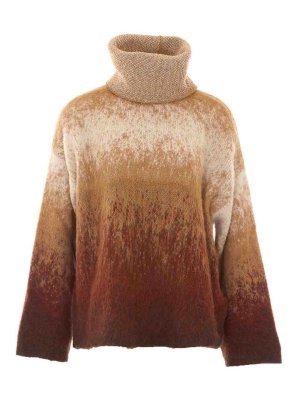 Liu Jo: crew necks - beige sweater