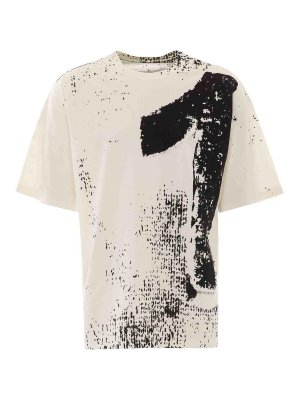 Maison Margiela: t-shirts - 10 print t-shirt