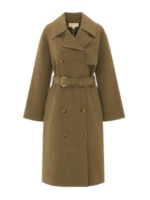 Michael Michael Kors: cappotti trench - Trench verde