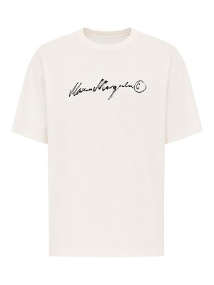 MM6 MAISON MARGIELA: t-shirts - Overdyed t-shirt