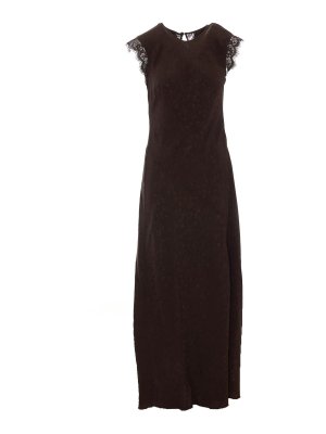 MULBERRY: Knielange Kleider - Knielanges Kleid - Braun