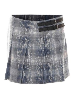MULBERRY: gonne al ginocchio  e longuette - gonna gongora blu