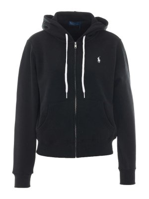 POLO RALPH LAUREN: Sudaderas y suéteres - Sudadera - Negro