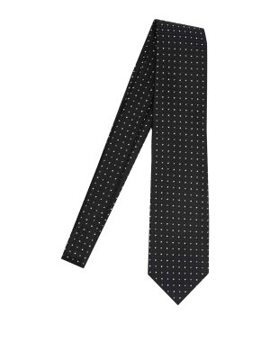 TOM FORD: ties & bow ties - Tom ford black dots tie