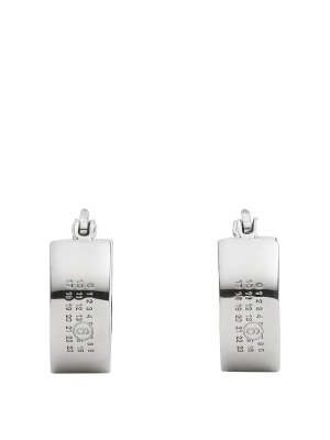 MM6 MAISON MARGIELA: イヤリング - イヤリング - 銀