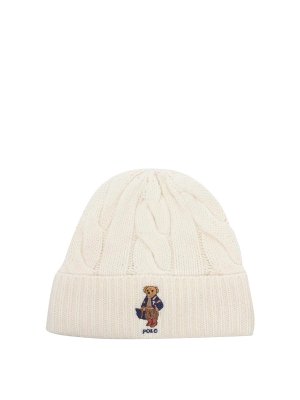 POLO RALPH LAUREN: Gorros - Gorro - Blanco