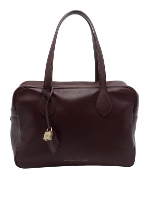 BRUNELLO CUCINELLI: Handtaschen - Shopper - Braun