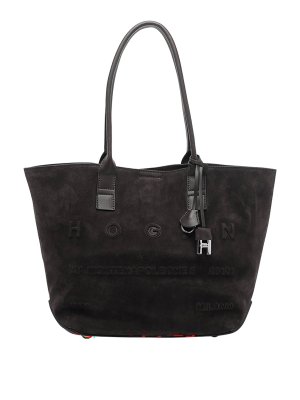 HOGAN: totes bags - Small address shopping bag