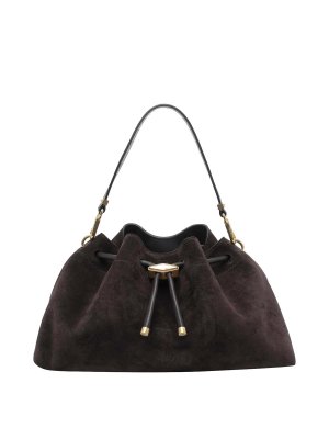 JIMMY CHOO: Bolsos Saco - Bolso Saco - Marrón