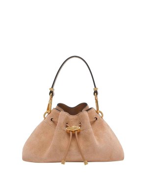 JIMMY CHOO: borse a spalla - borsa a tracolla piccola toffee
