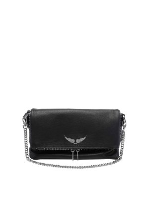 ZADIG&VOLTAIRE: cross body bags - black rocky ii crossbody bag