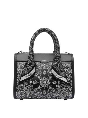 AMIRI: shopper - Borsa a mano triangolare micro bandana