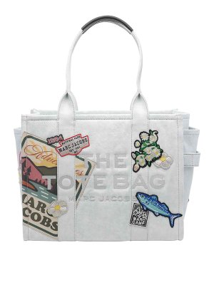 MARC JACOBS: トートバッグ - トートバッグ - グレー