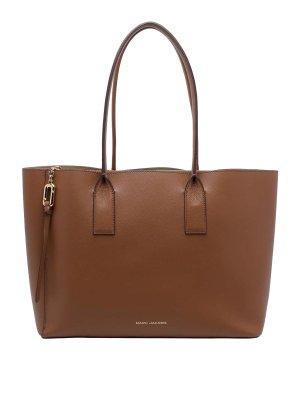 MARC JACOBS: shopper - borsa da lavoro marrone scuro