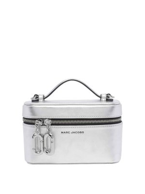 MARC JACOBS: borse a tracolla - borsa da trucco con scena argentata