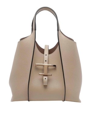 TOD'S: Handtaschen - Shopper - Beige