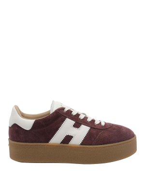 HOGAN: Chaussures de sport - Baskets - Rouge