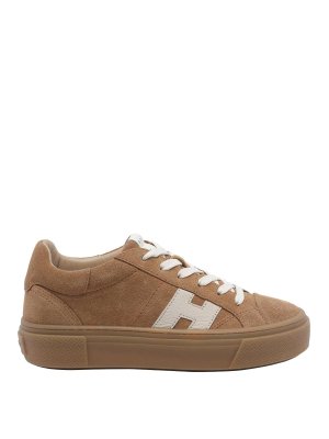 HOGAN: Zapatillas - Zapatillas - Marrón