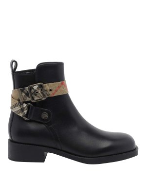BURBERRY: ブーティー - アンクルブーツ - 黒