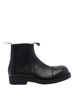 MM6 MAISON MARGIELA: boots - black chelsea biker boots