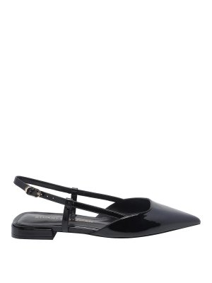 Stuart Weitzman: sandals - Stuart weitzman black vinnie slingback