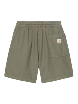 CARHARTT: Trousers Shorts - Carhartt wip shorts green