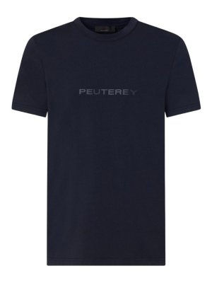 PEUTEREY: polo shirts - Peuterey blue t-shirt and polo shirt