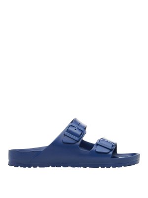 BIRKENSTOCK: sandals - Birkenstock blue sandals