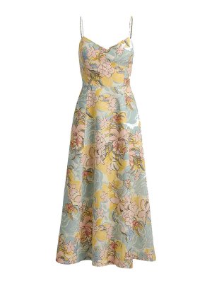 LAUREN RALPH LAUREN: knee length dresses - Floral dress