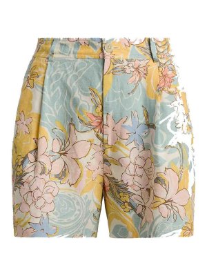 LAUREN RALPH LAUREN: トラウザーショーツ - ショートパンツ - クリーム