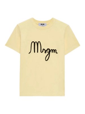 m.s.g.m.: t-shirt - T-shirt nera