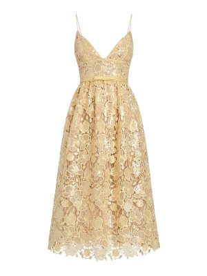 RETROFÊTE: Knielange Kleider - Knielanges Kleid - Metallic